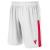 Skara Short WHT/RED M Teknisk shorts i ECO-tekstil - Unisex 