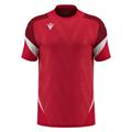 Totem Shirt RED/WHT XXS Lett og pustende spillertrøye